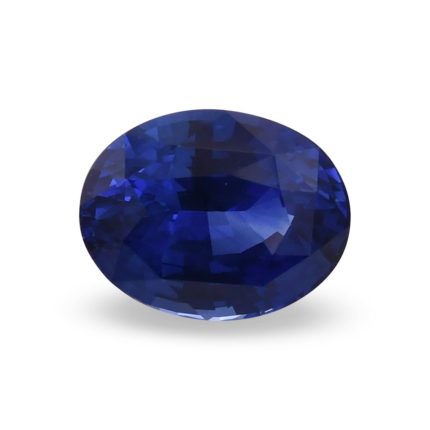 10,49 Karat blauer ovaler Saphir aus Sri Lanka (CD)