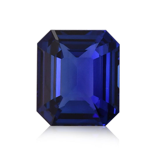 5,06 Karat blauer Madagaskar-Smaragd-Saphir CD