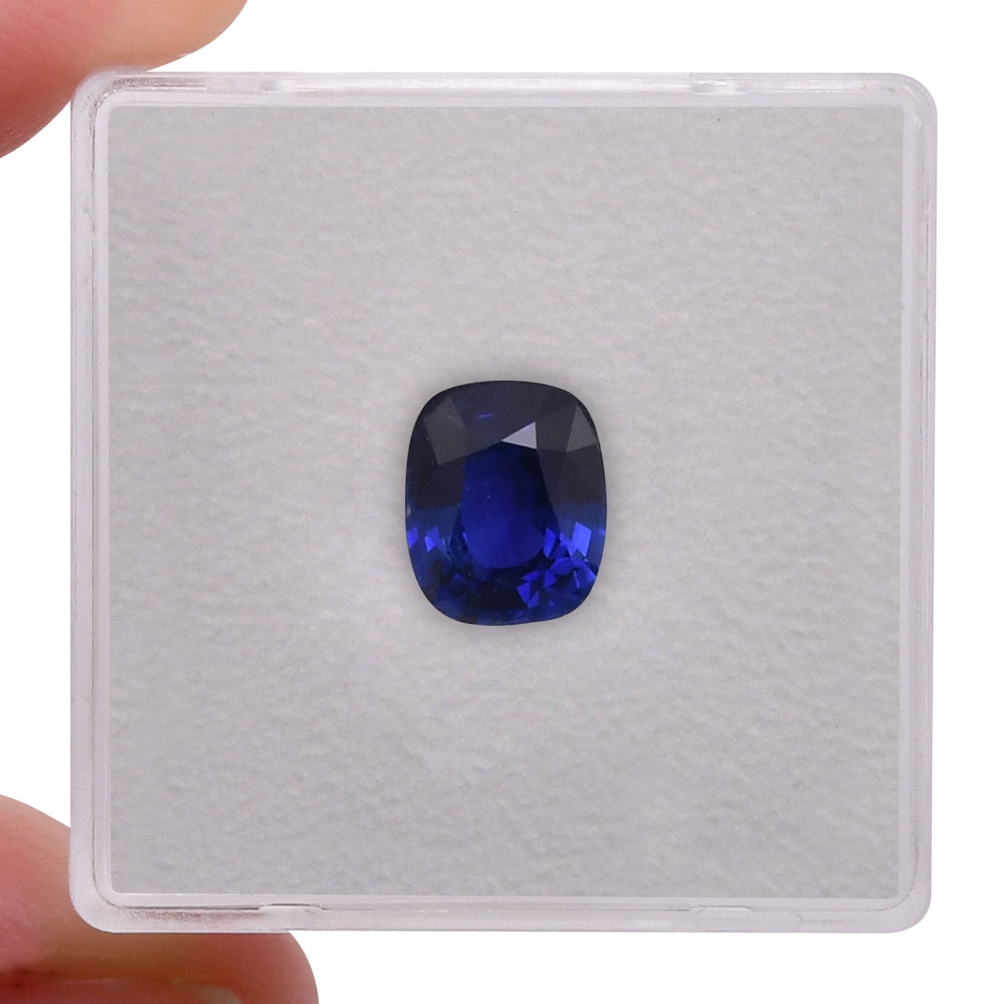 1.93 Carat Blue SRI LANKAN Cushion Sapphire