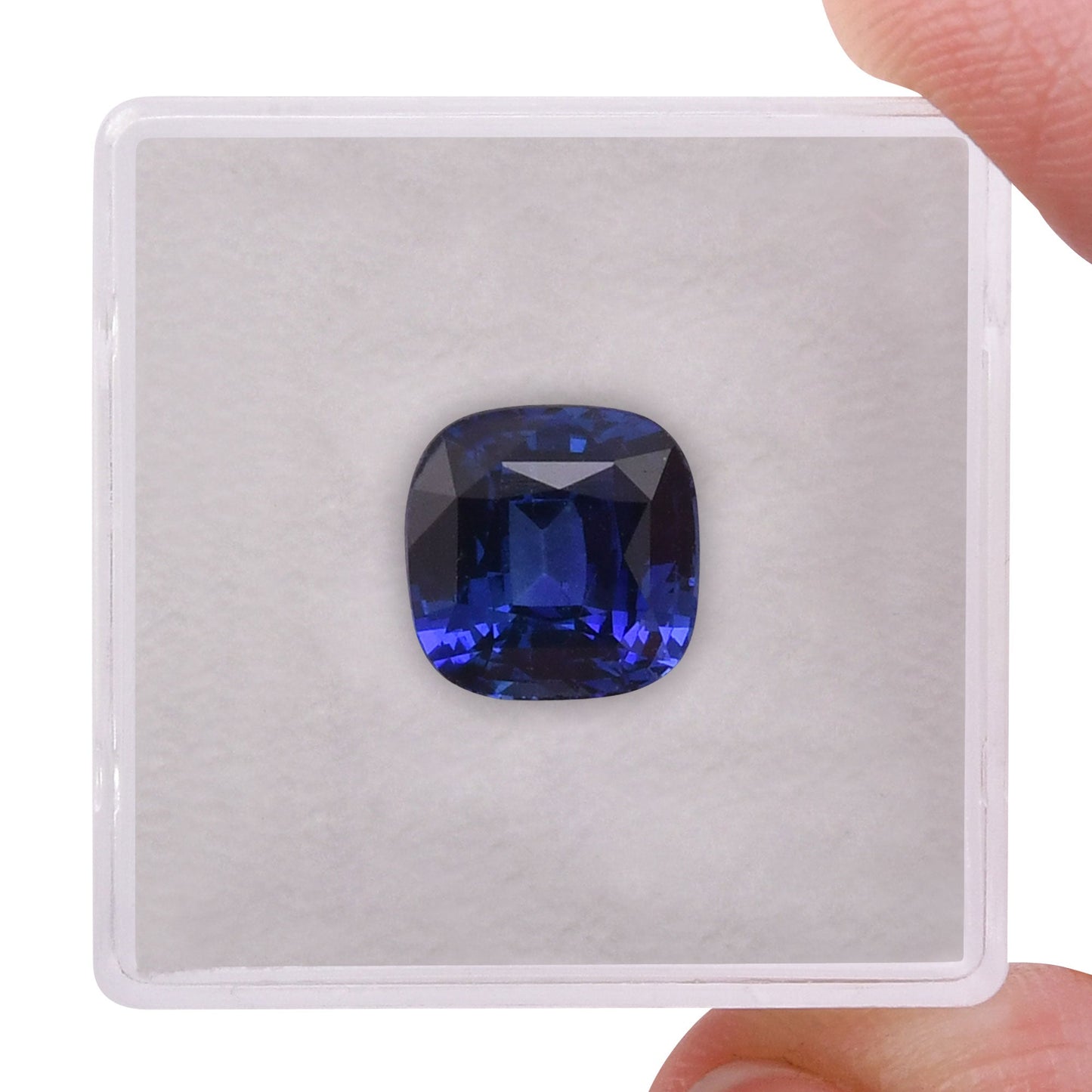 4,49 Karat blauer Kissen-Saphir aus Sri Lanka