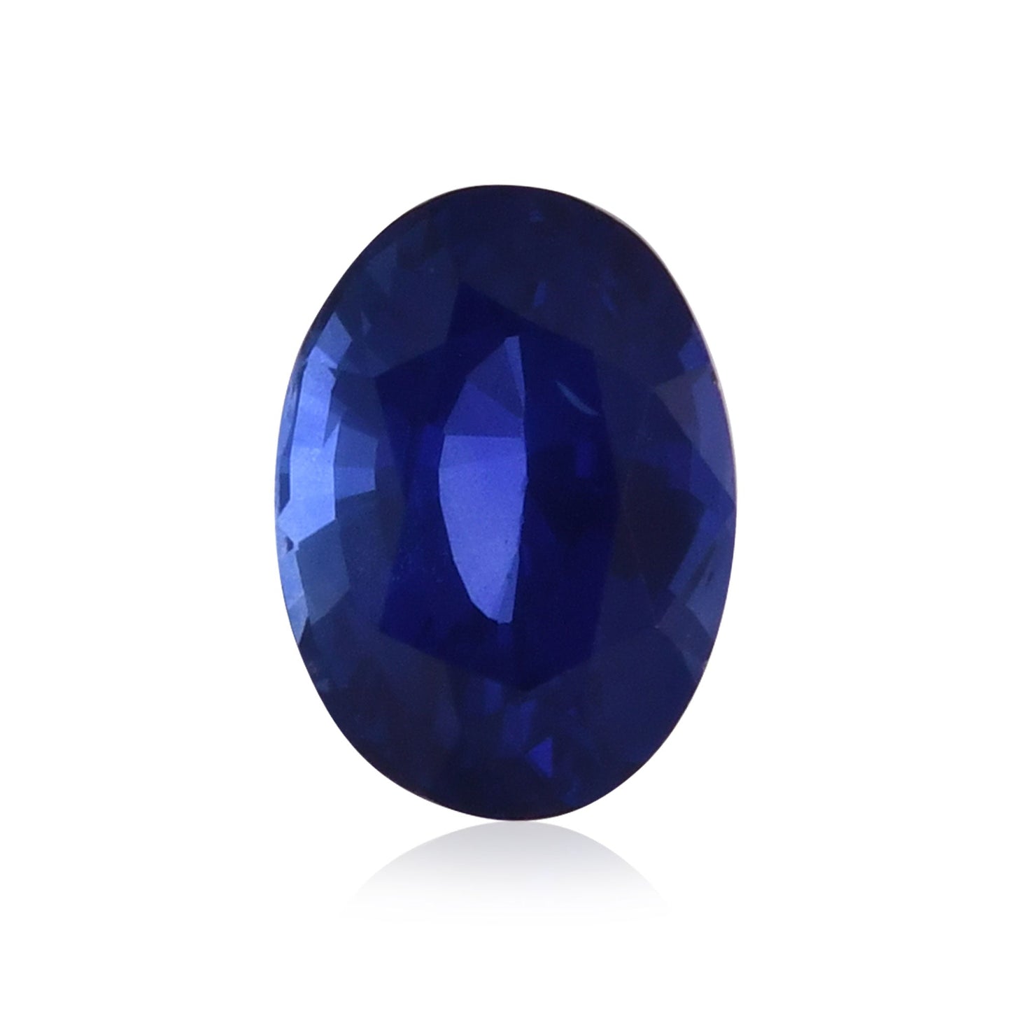 1,34 Karat blauer ovaler Saphir aus Sri Lanka