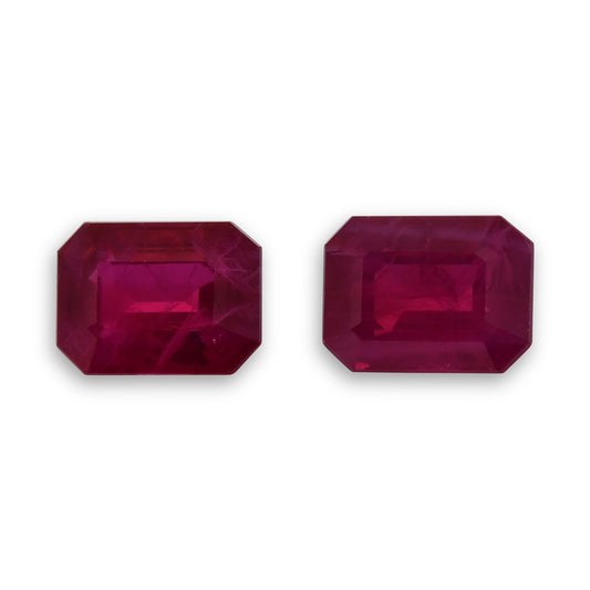 4,23 Karat roter burmesischer Smaragd-Rubin CD