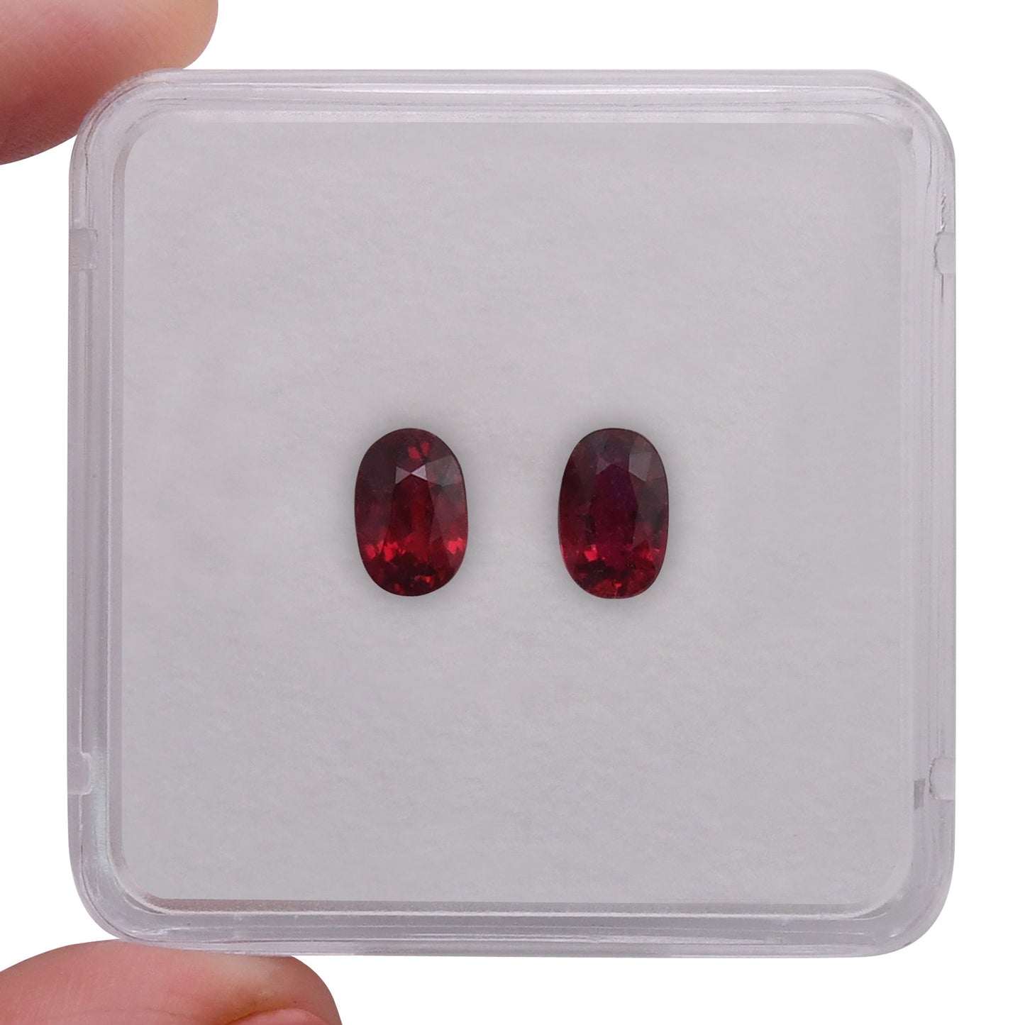 2.18 Carat Red MOZAMBICAN Oval Ruby CD