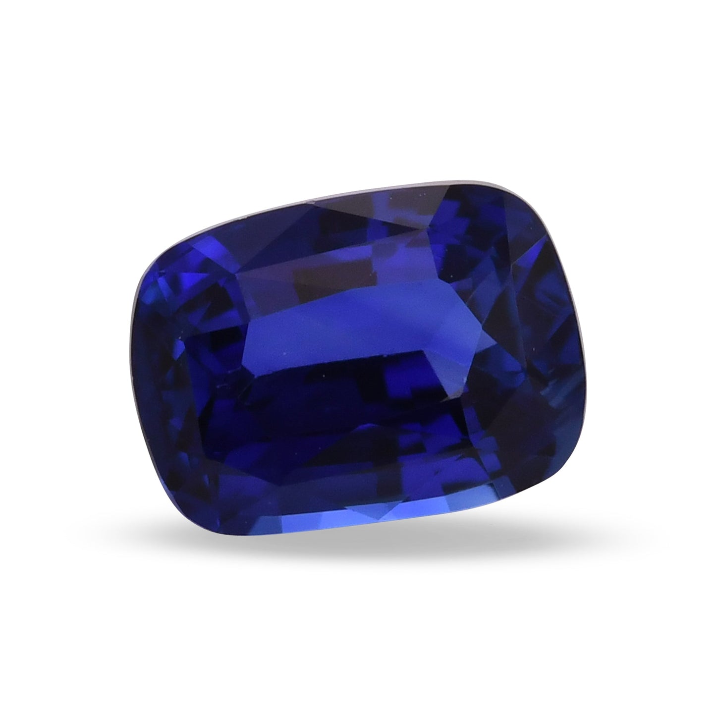 1.57 Carat Blue  Cushion Sapphire
