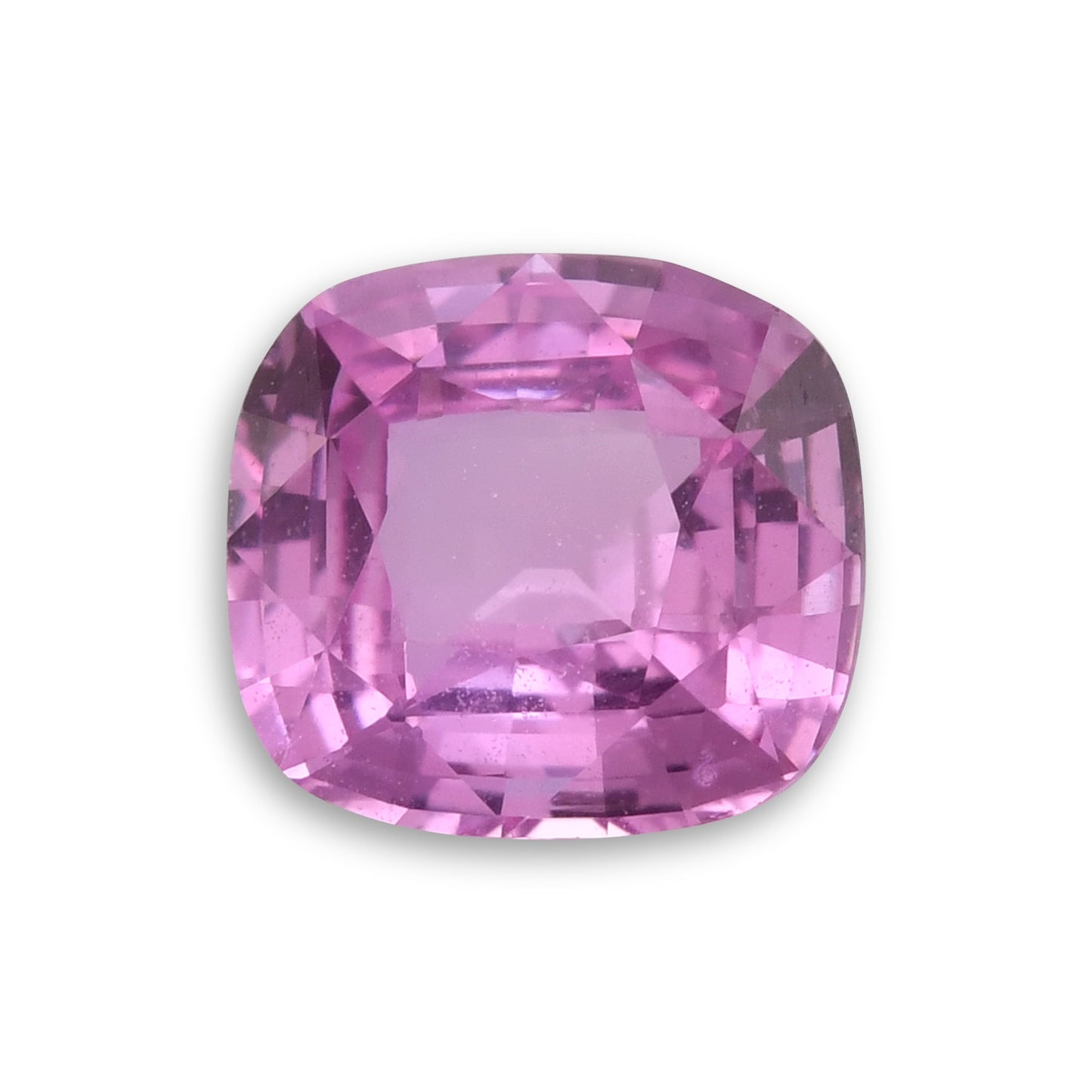 2.08 Carat Pink  Cushion Sapphire