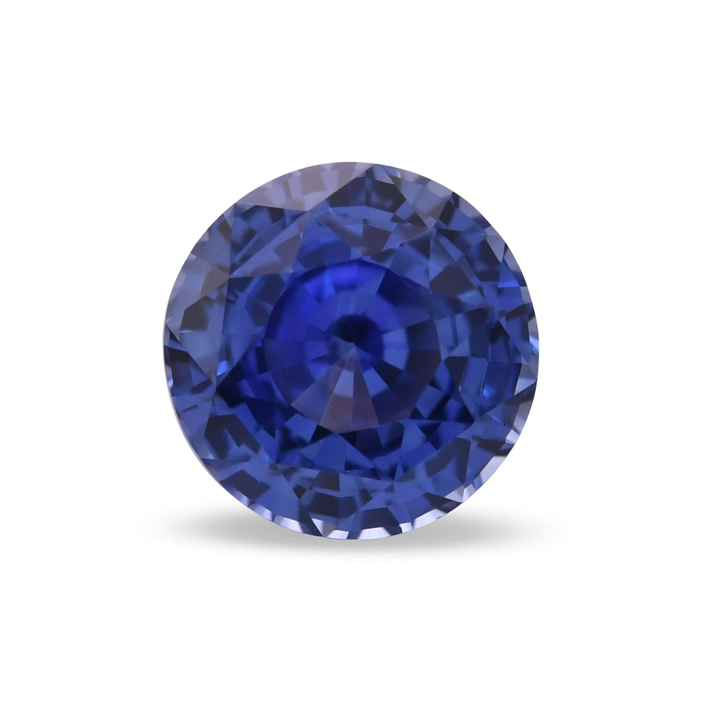 3.23 Carat Blue SRI LANKAN Round Sapphire CD