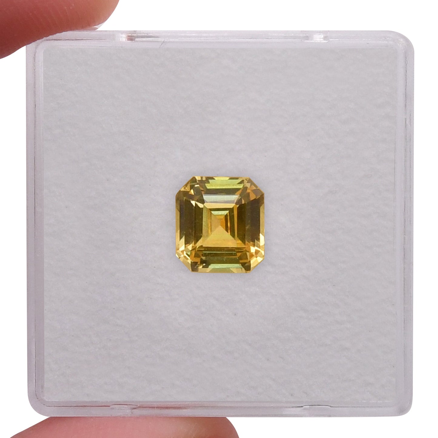 2.05 Carat Yellow SRI LANKAN Emerald Sapphire
