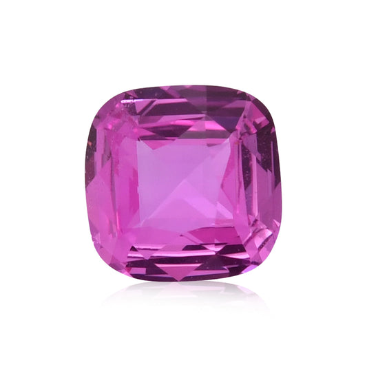 1,61 Karat rosafarbener MADAGASKAR-Kissen-Saphir