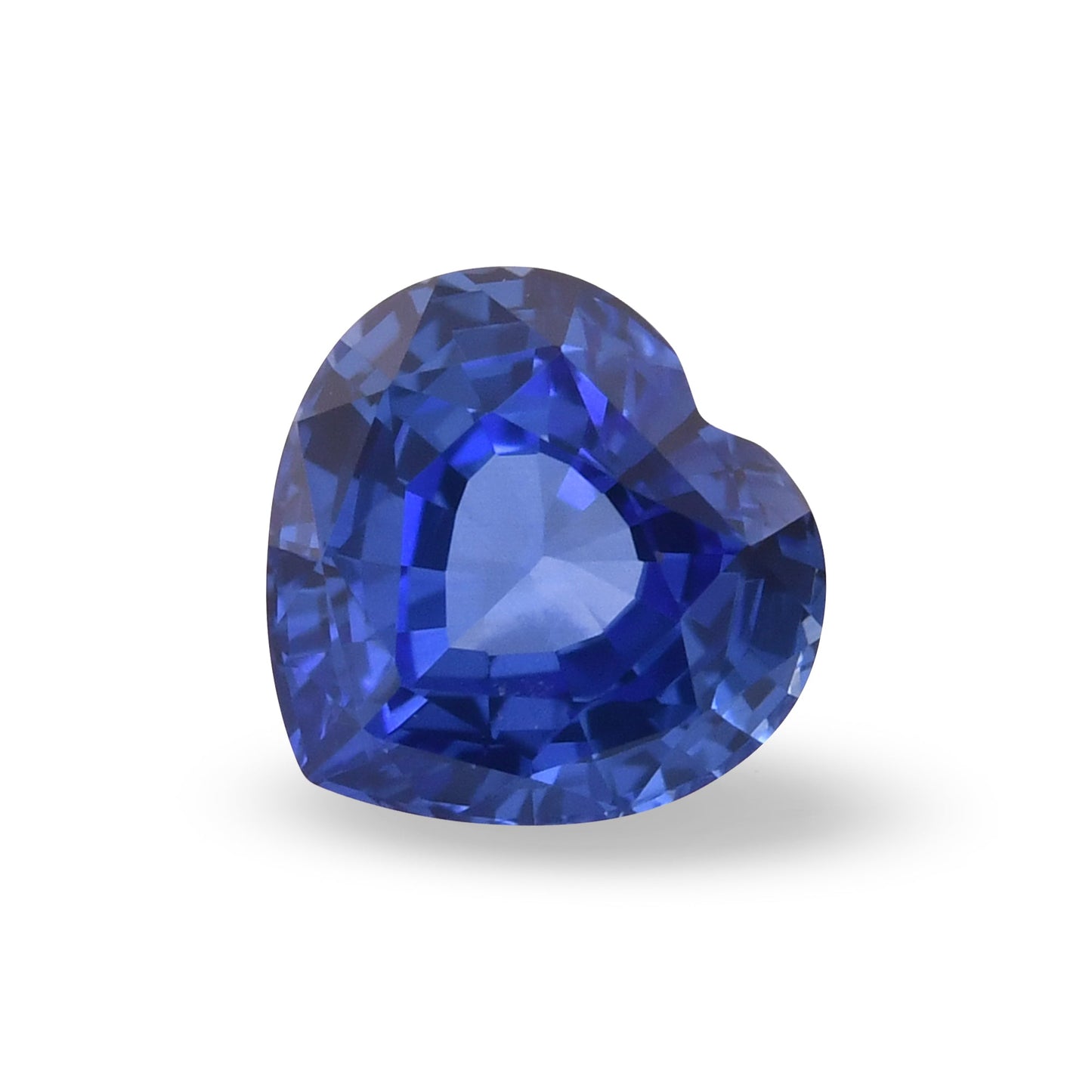 2,58 Karat blauer Herzsaphir