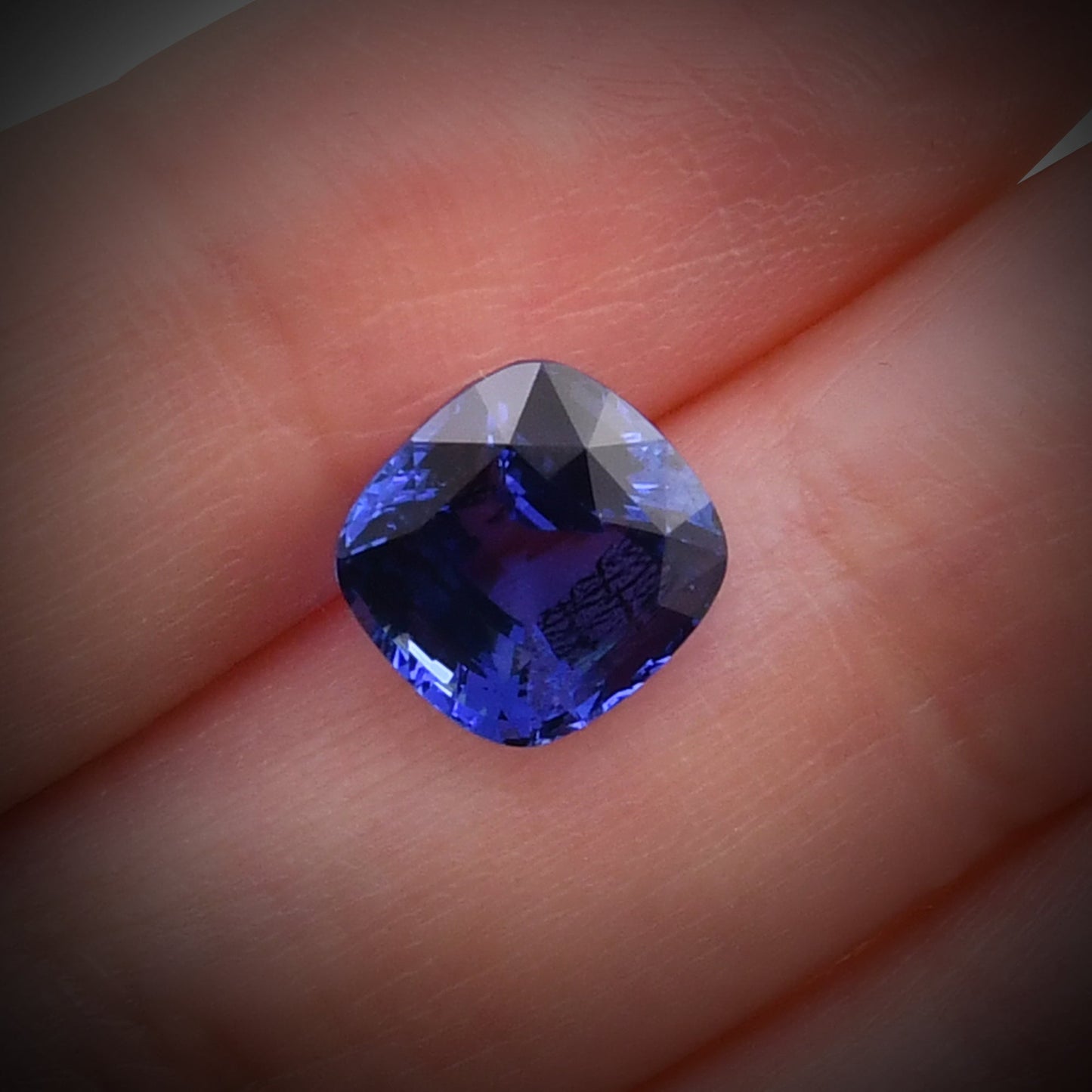 5.56 Carat Blue SRI LANKAN Cushion Sapphire CD