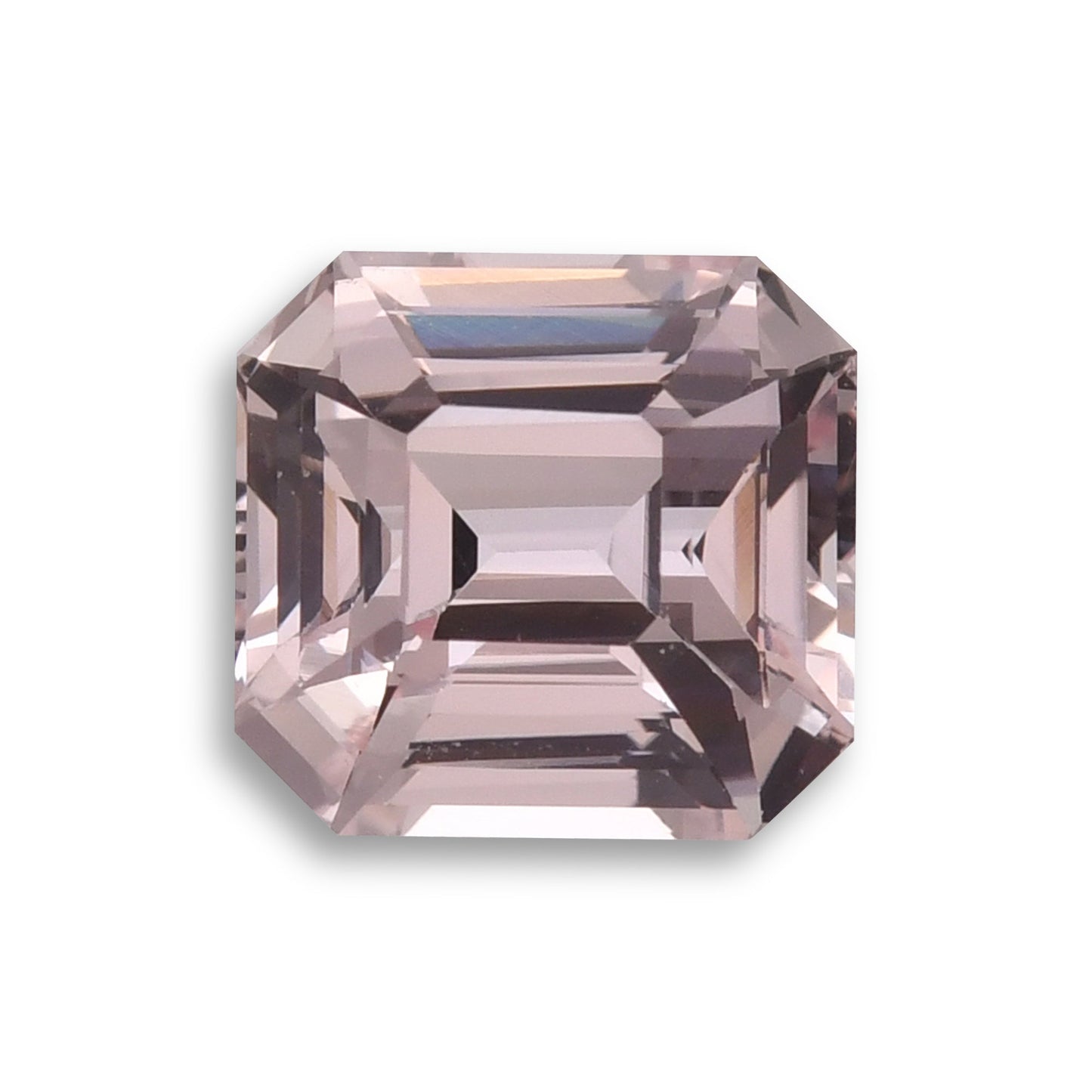 4,03 Karat Pink SRI LANKAN Sq. Emerald Sapphire CD