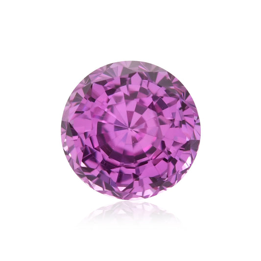 2,02 Karat rosa runder Saphir