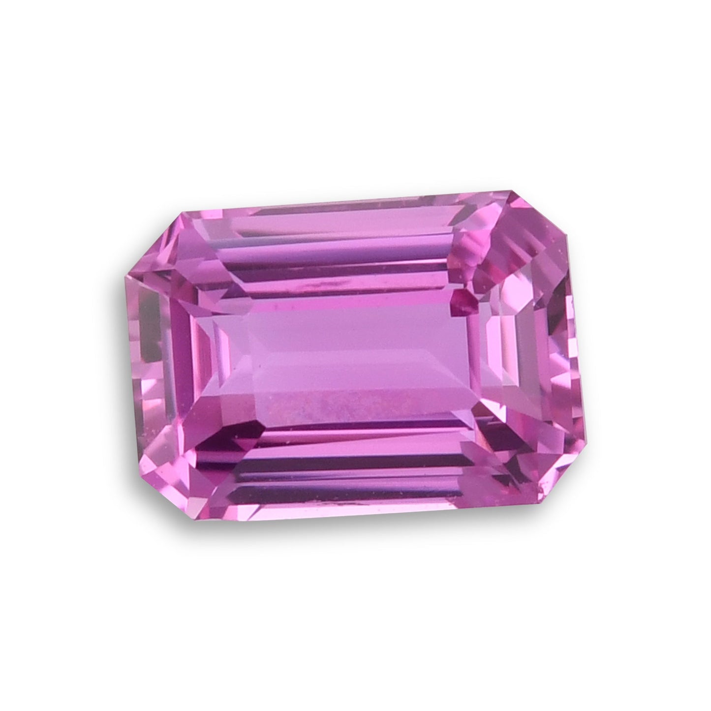 2,06 Karat rosa Smaragd-Saphir