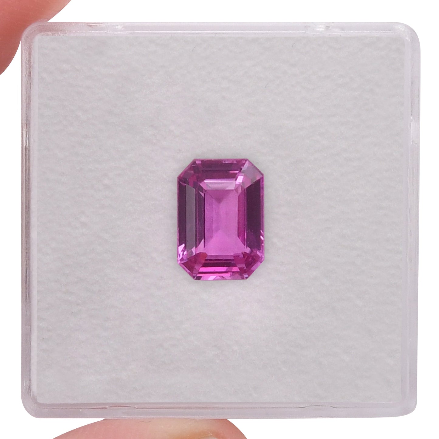 2,03 Karat rosa Smaragd-Saphir