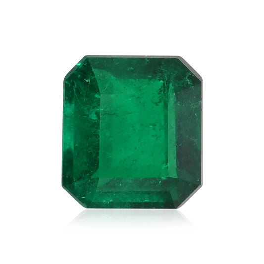 2,64 Karat Grüner kolumbianischer Smaragd Smaragd CD
