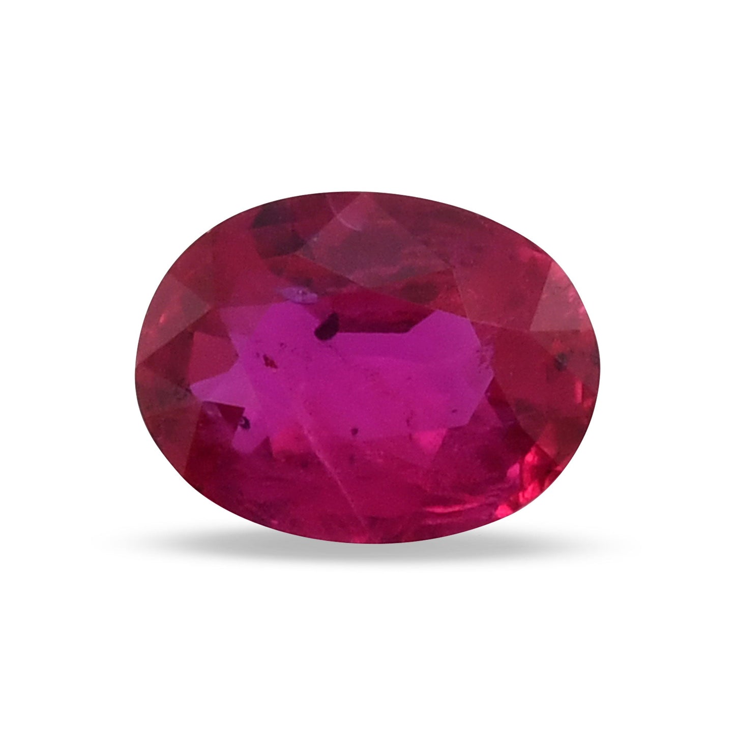 1.22 Carat Red  Oval Ruby