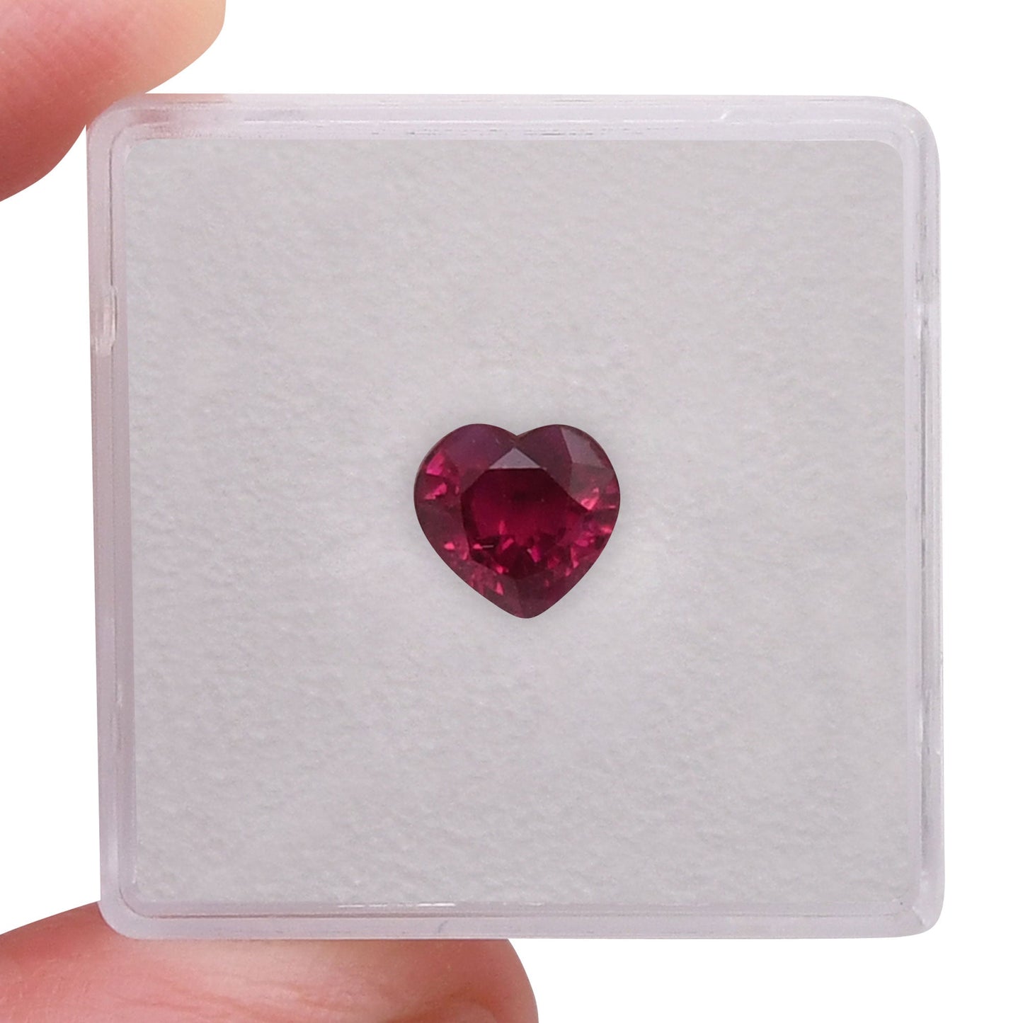 1.60 Carat Red  Heart Ruby