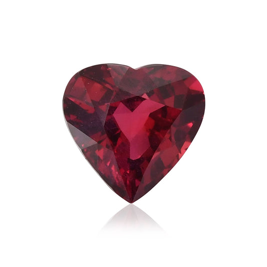 1,65 Karat roter Birnenrubin