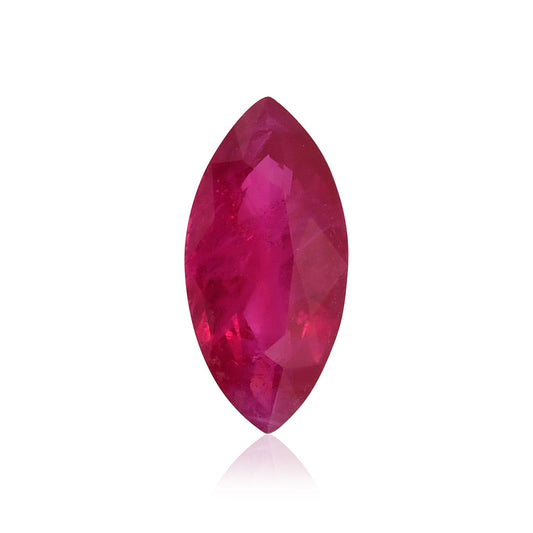 1,14 Karat roter Marquise-Rubin