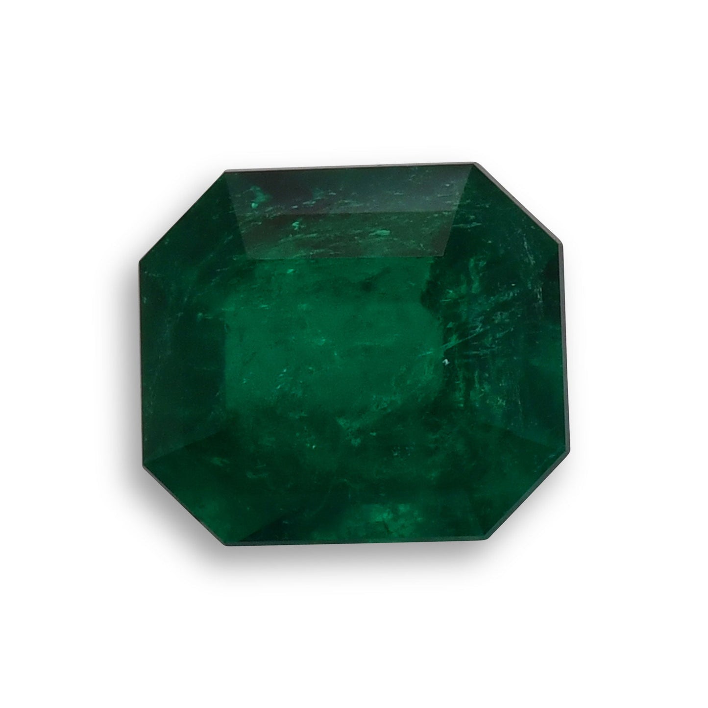 7.08 Carat Green COLOMBIAN Emerald Emerald CD