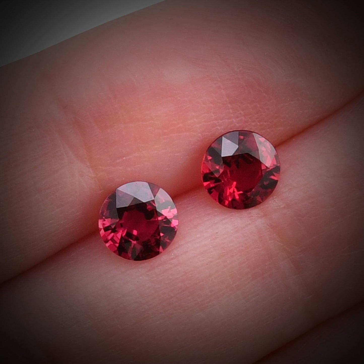 2.31 Carat Red  Round Ruby