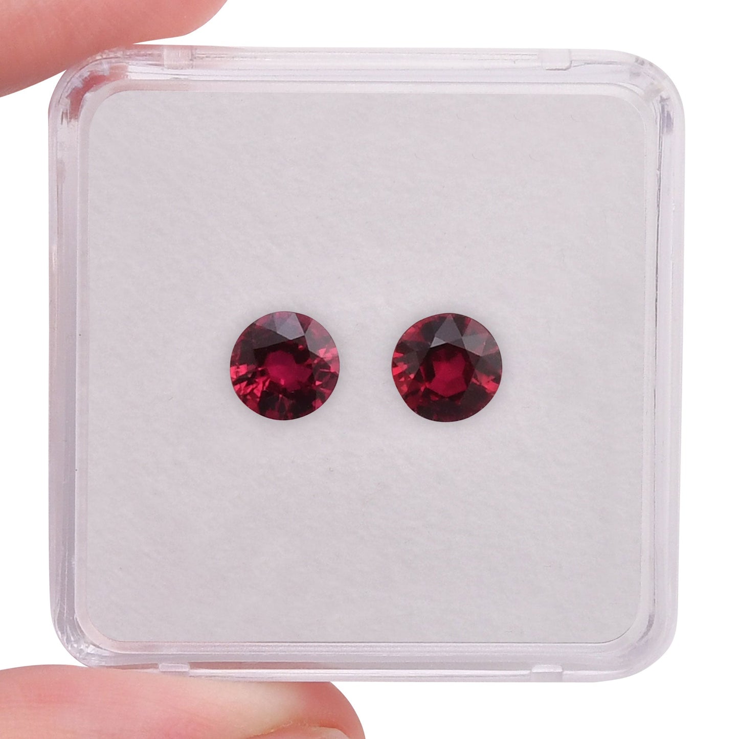2.31 Carat Red  Round Ruby