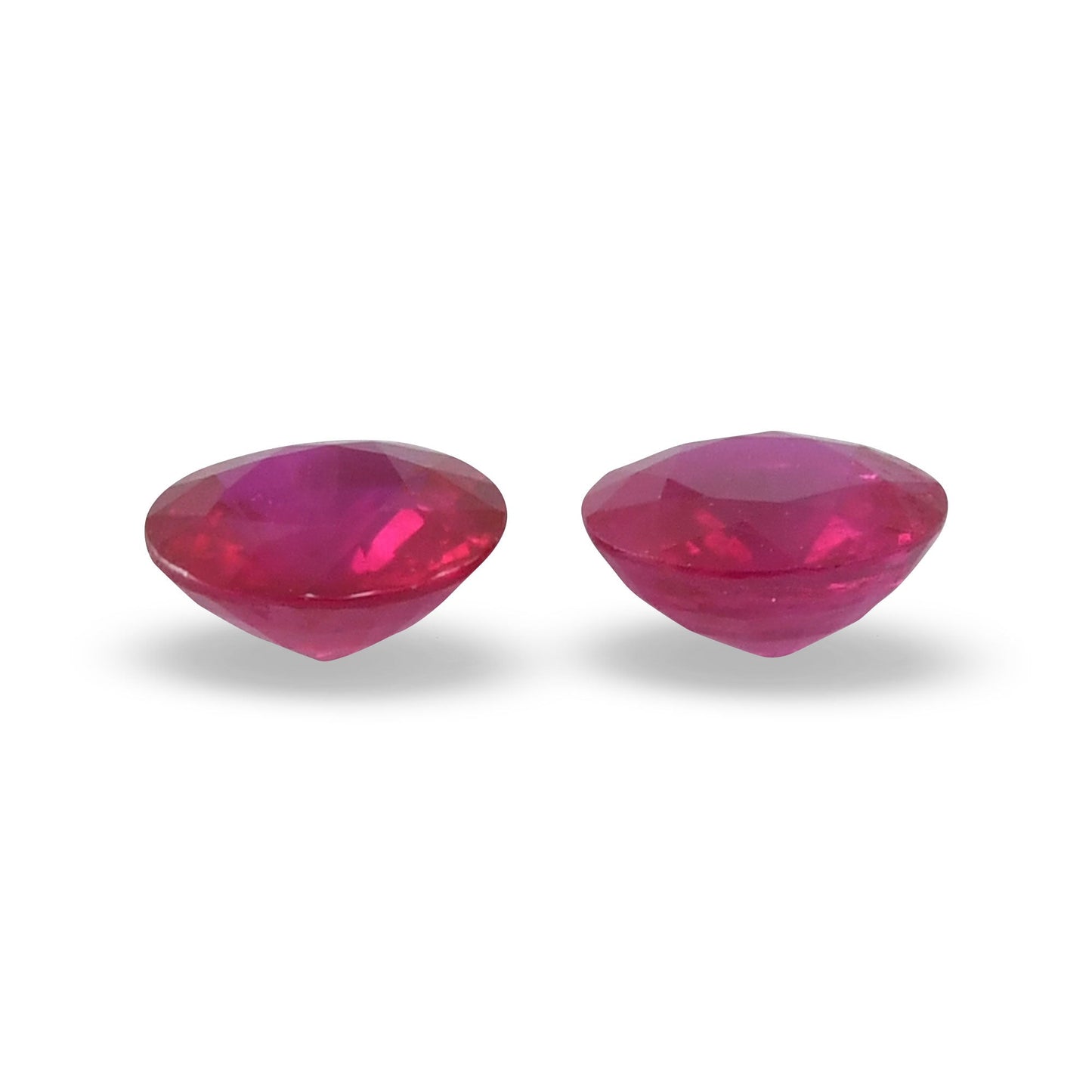 1.38 Carat Red  Round Ruby