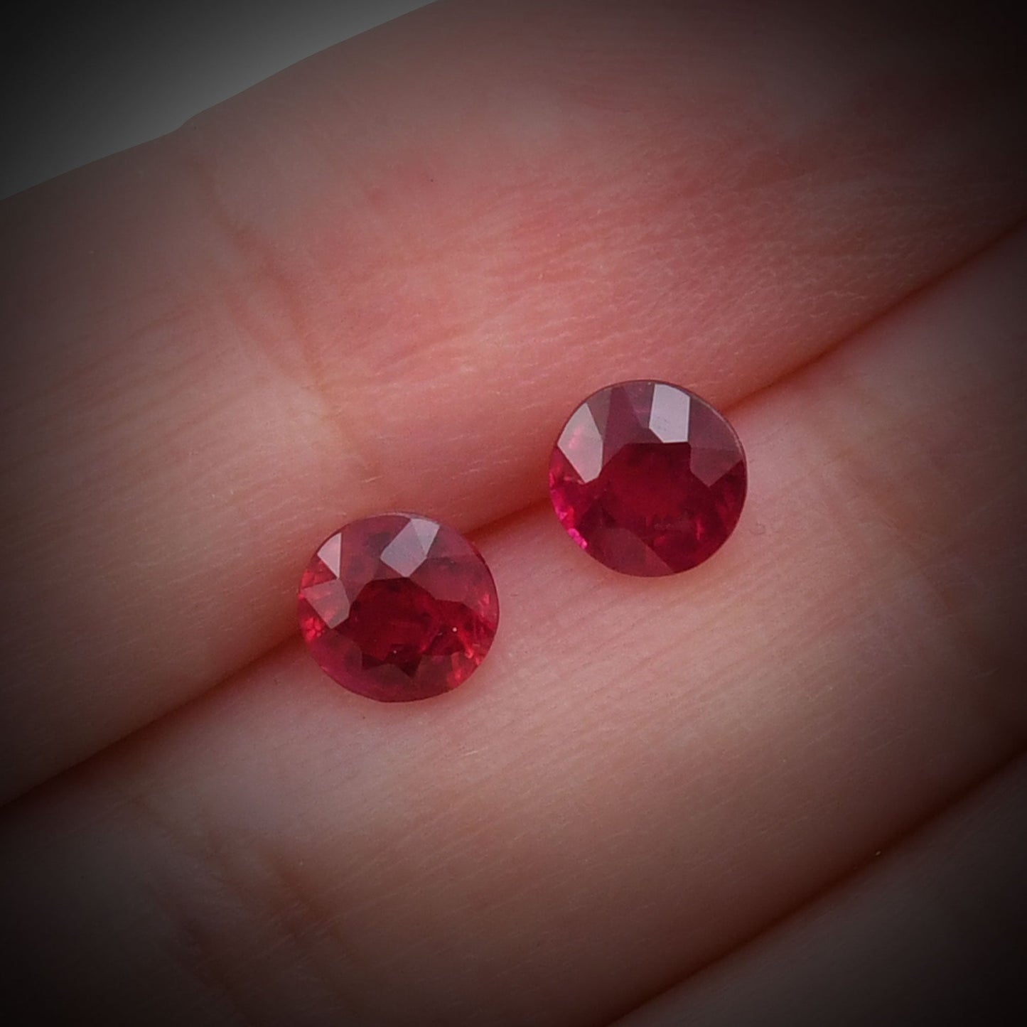 2.31 Carat Red  Round Ruby