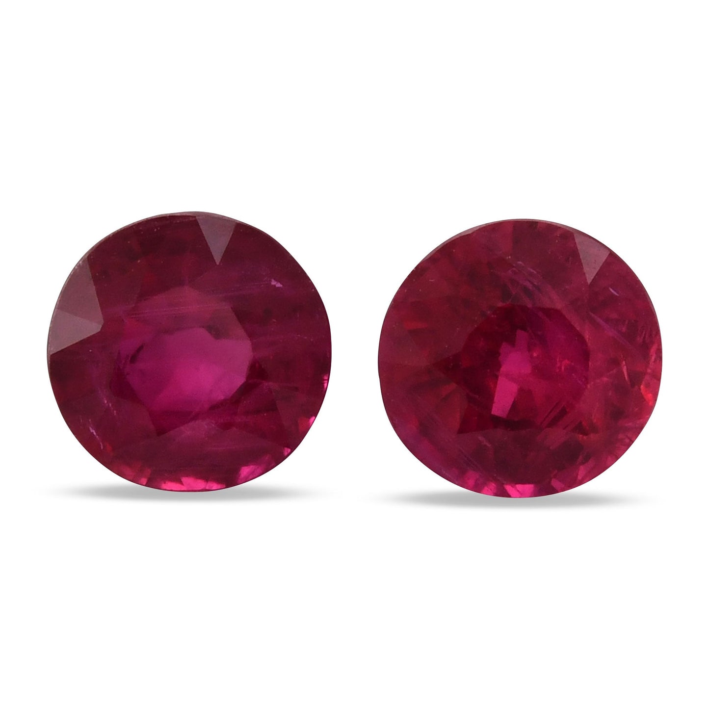 2.31 Carat Red  Round Ruby