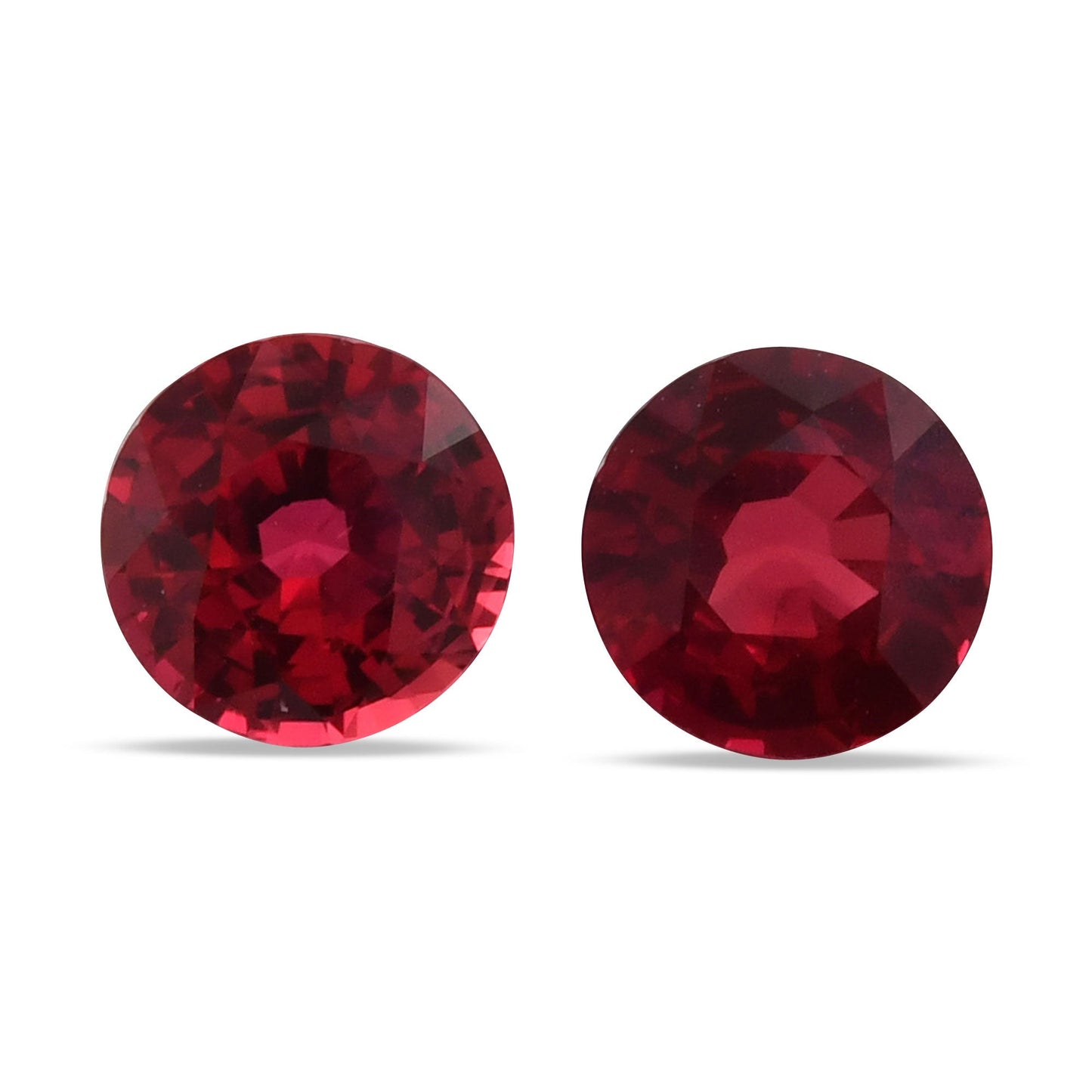2.07 Carat Red  Round Ruby