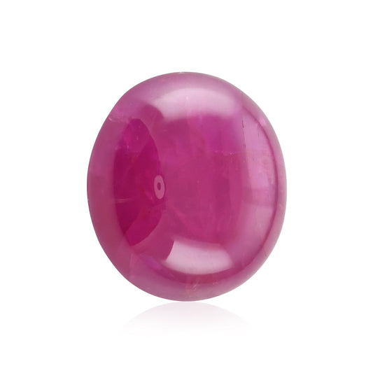 27,41 Karat roter vietnamesischer Cabochon-Rubin, GIA