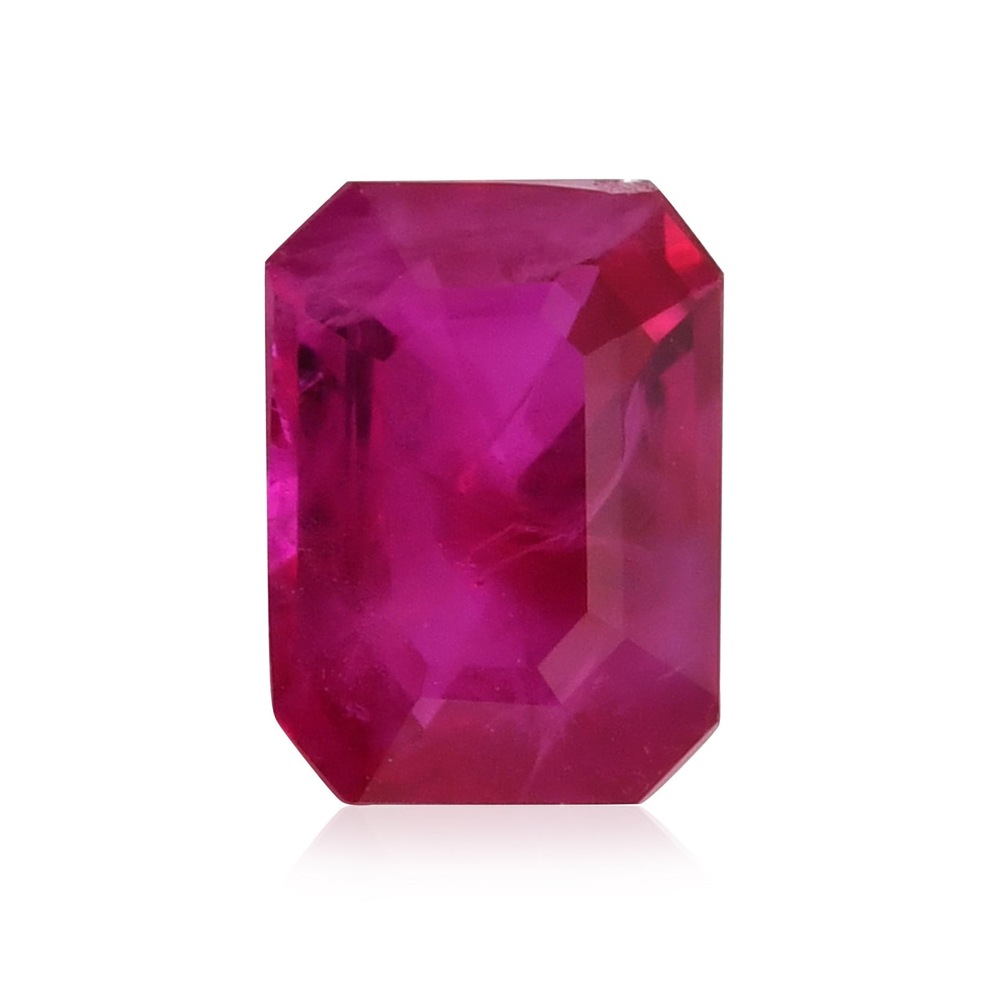1.08 Carat Red  Emerald Ruby