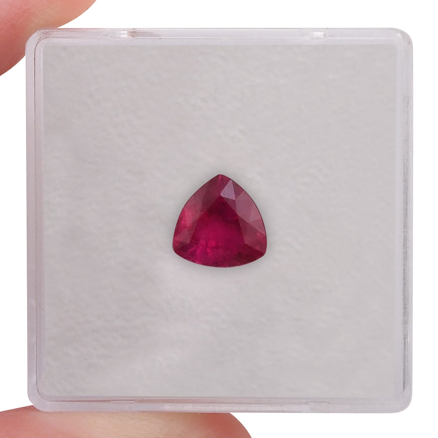 1.16 Carat Red  Trilliant Ruby