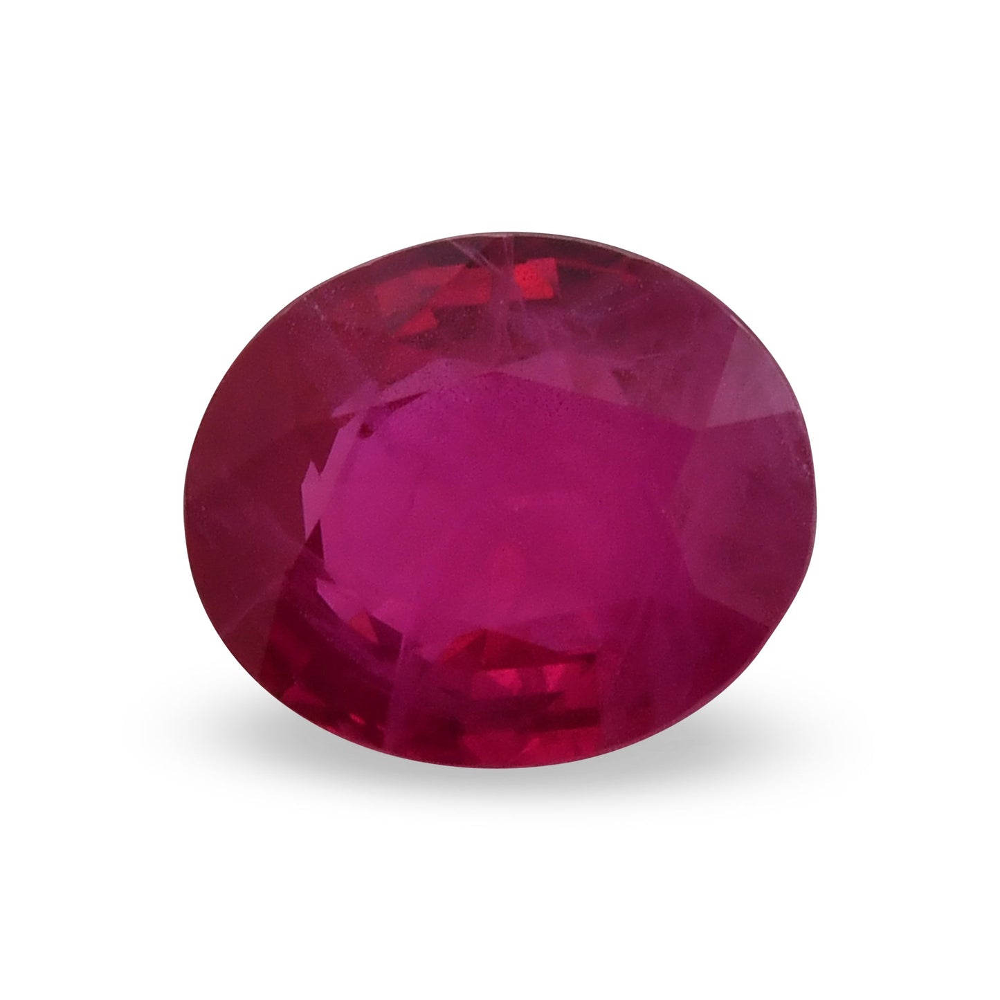 1.14 Carat Red  Oval Ruby