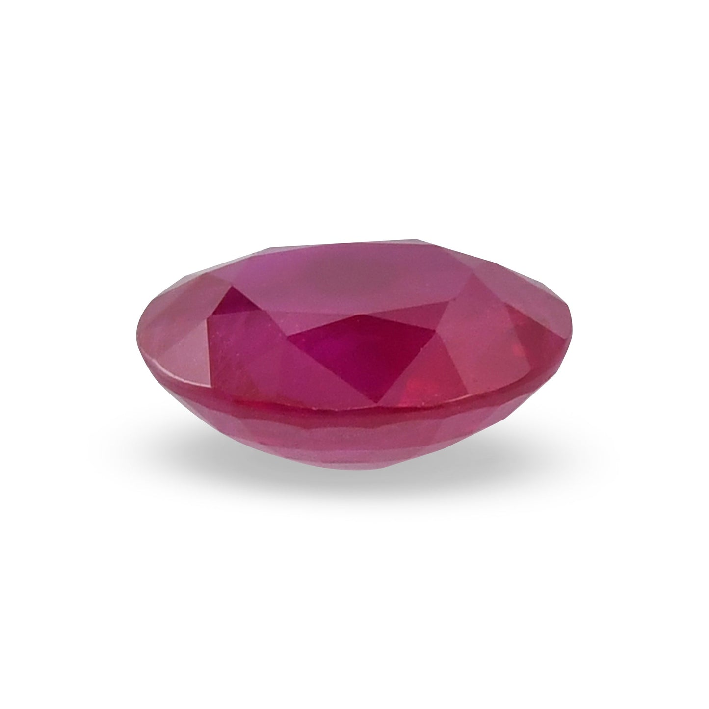 1.21 Carat Red  Oval Ruby