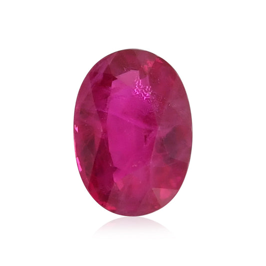 1,02 Karat roter ovaler Rubin