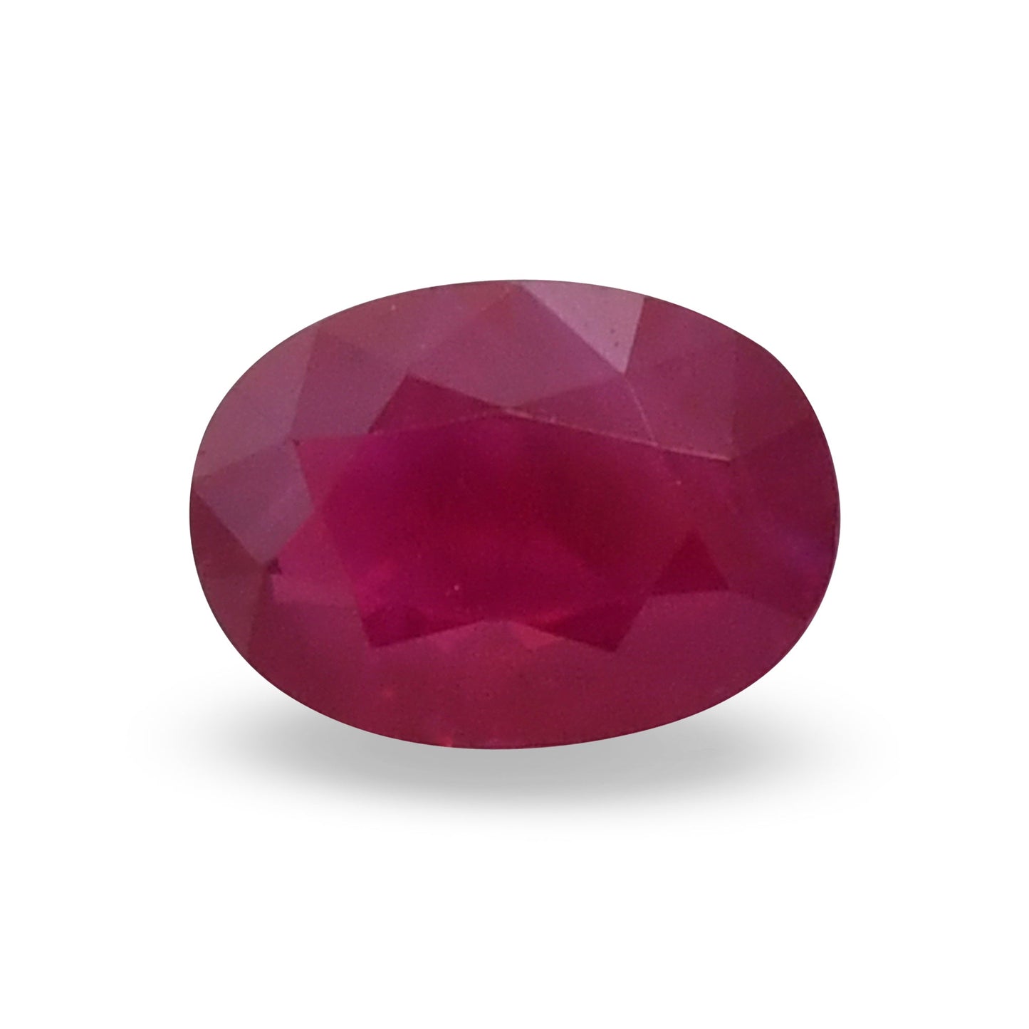 1.15 Carat Red  Oval Ruby
