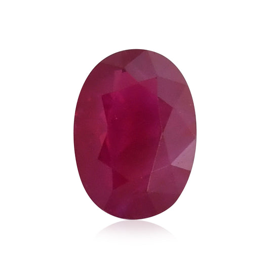 1,15 Karat roter ovaler Rubin