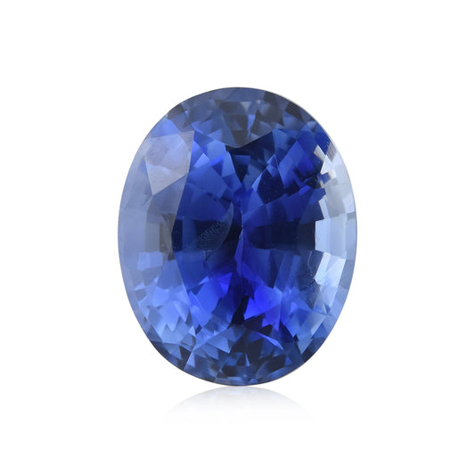 3,72 Karat blauer ovaler Saphir aus Sri Lanka (GRS)