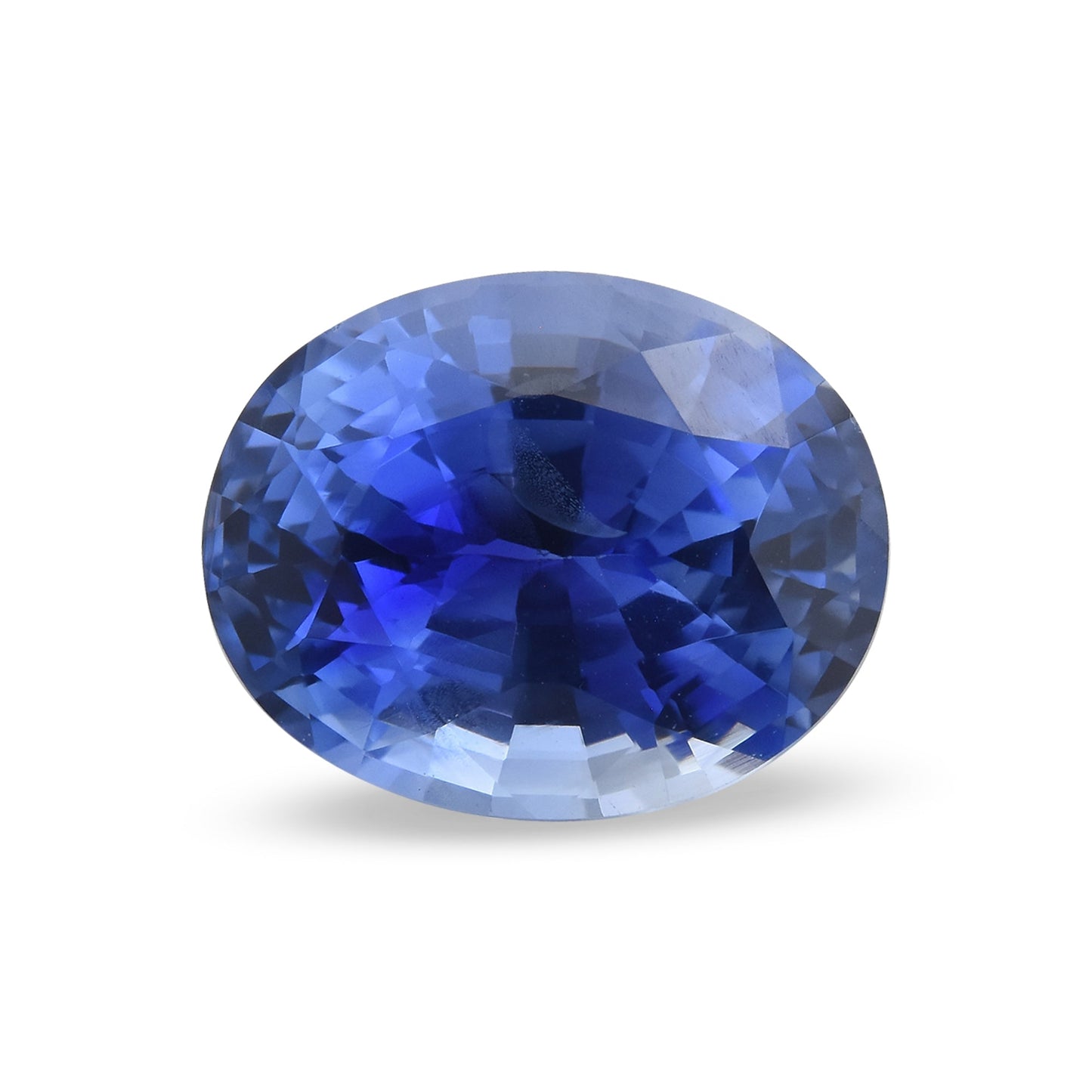 3.72 Carat Blue SRI LANKAN Oval Sapphire GRS