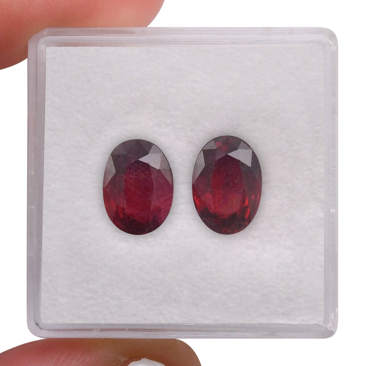 4.09 Carat Red MOZAMBICAN Oval Ruby GRS