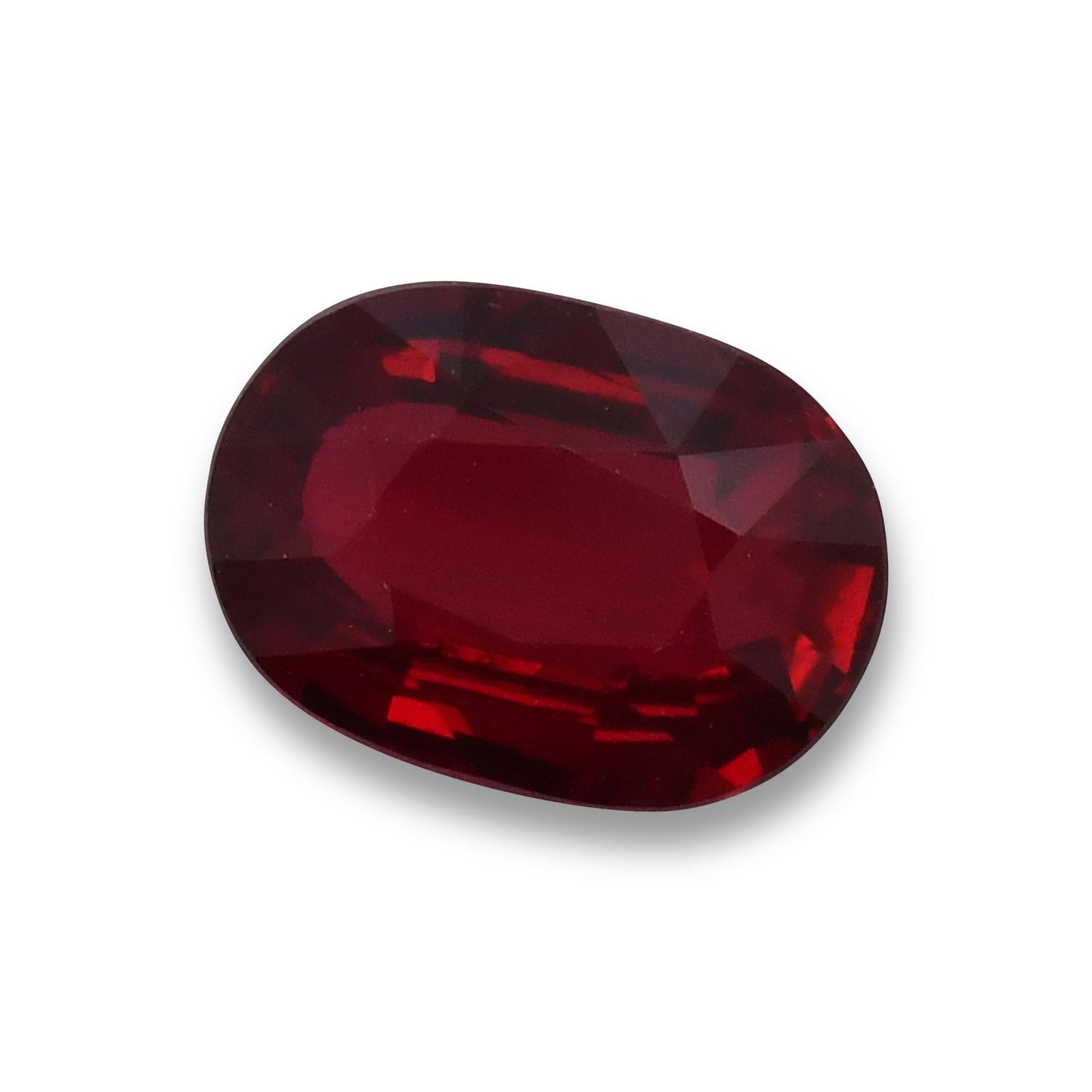 3.07 Carat Red MOZAMBIQUE Oval Ruby CD