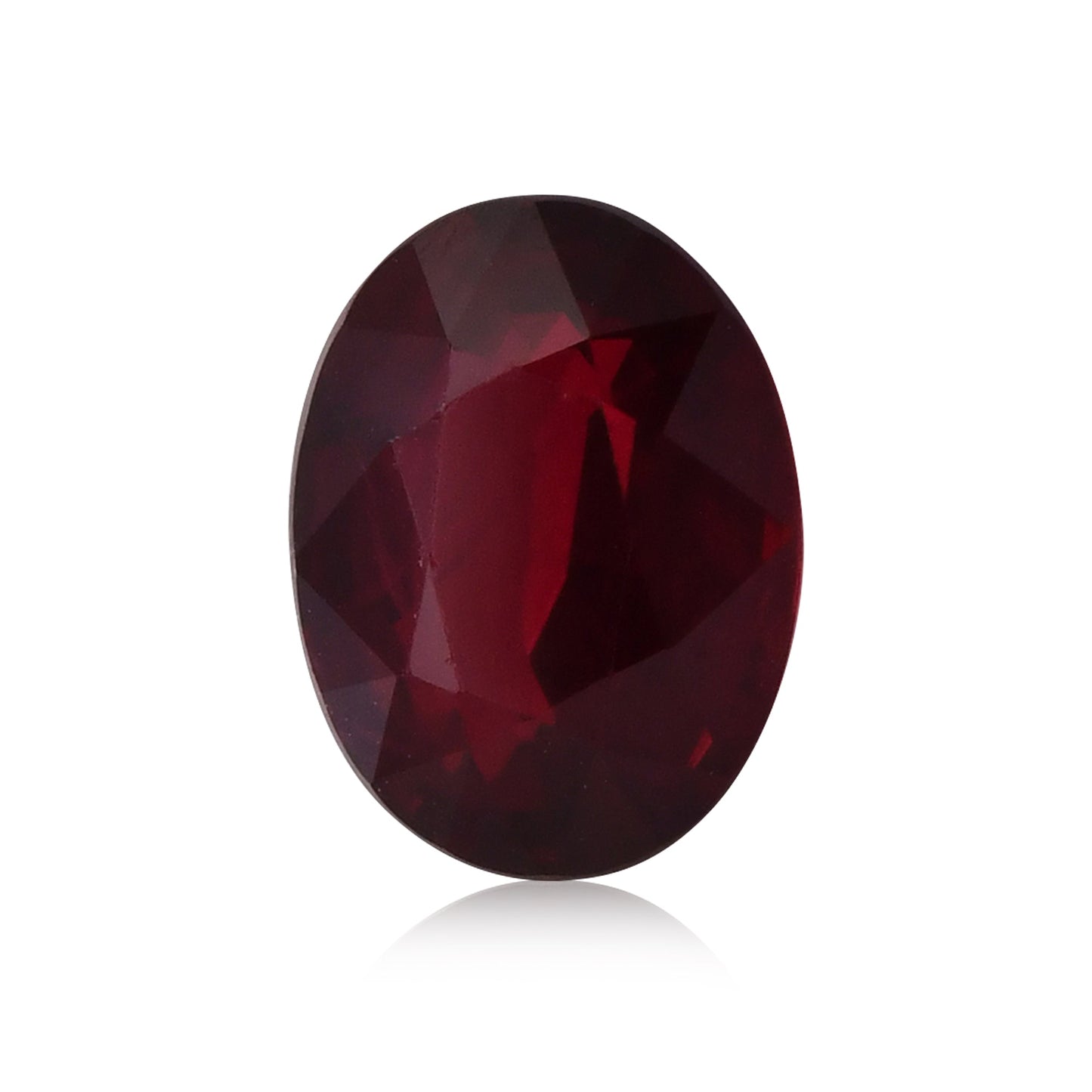 3.03 Carat Red MOZAMBIQUE Oval Ruby CD