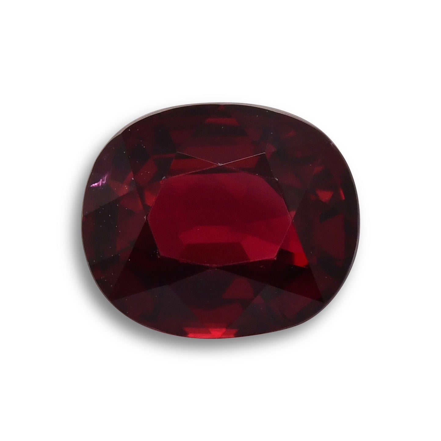 4,17 Karat roter ovaler Rubin aus Mosambik (GRS)