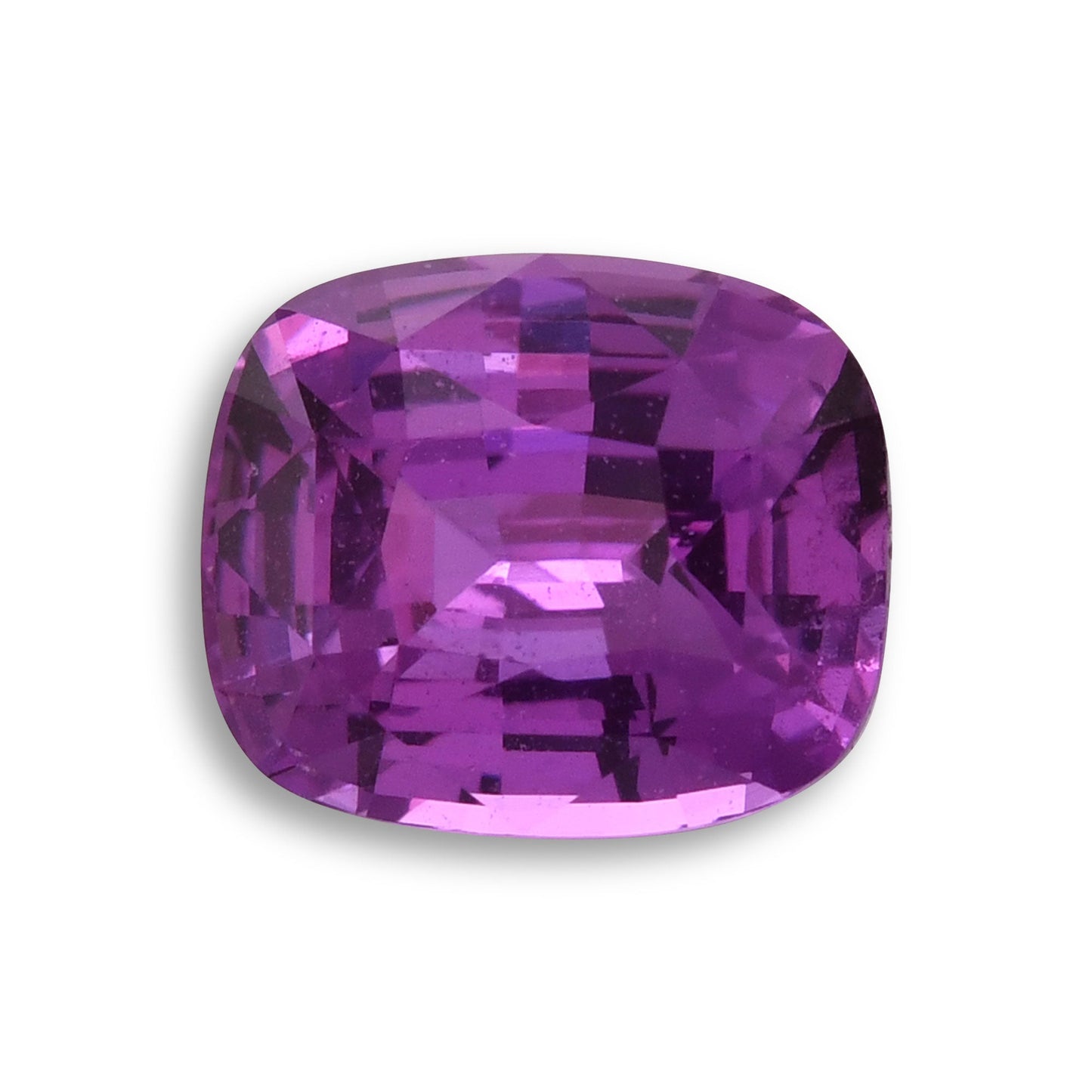 2.13 Carat Pink  Cushion Sapphire