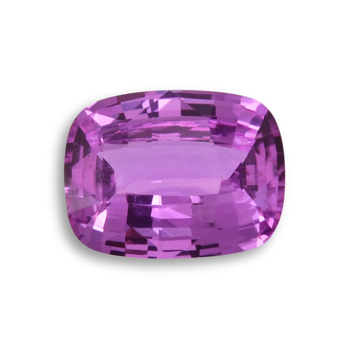 2.11 Carat Pink  Cushion Sapphire