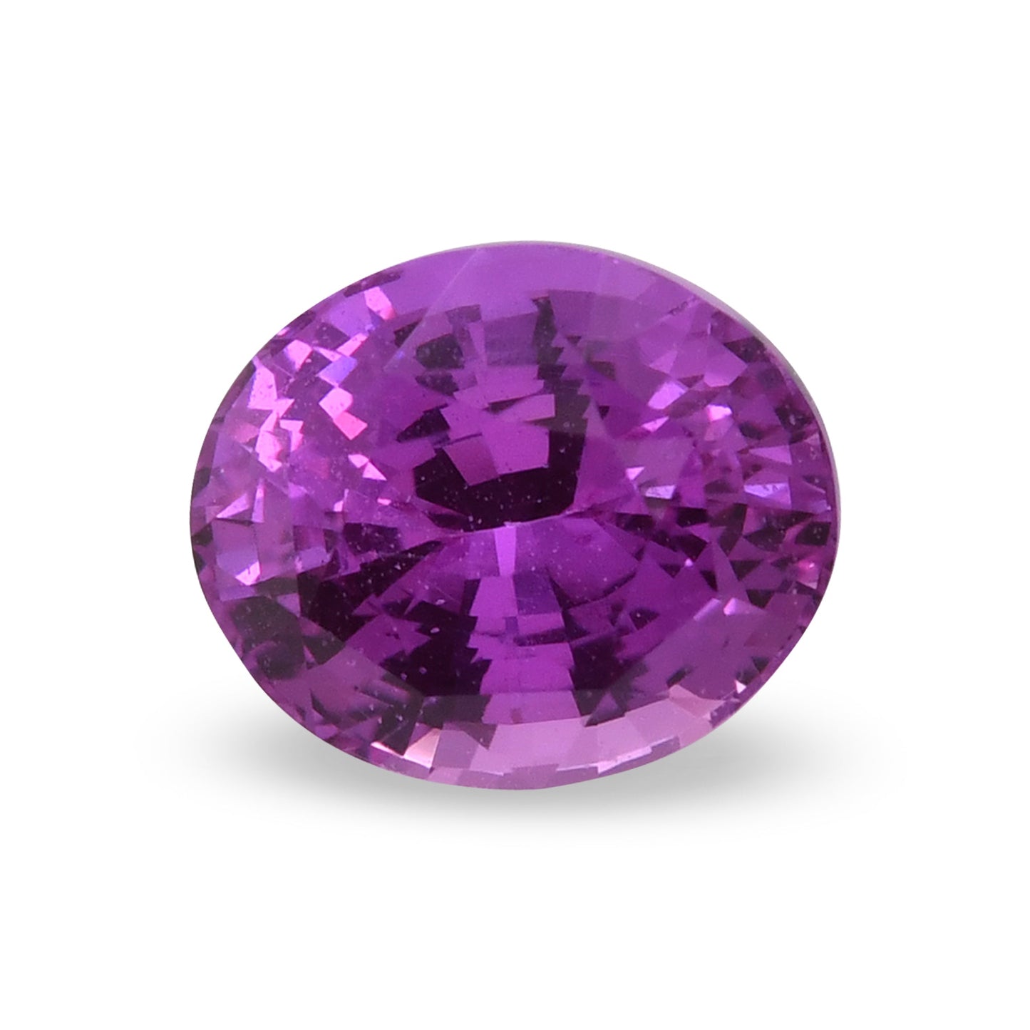 2,38 Karat rosa ovaler Saphir