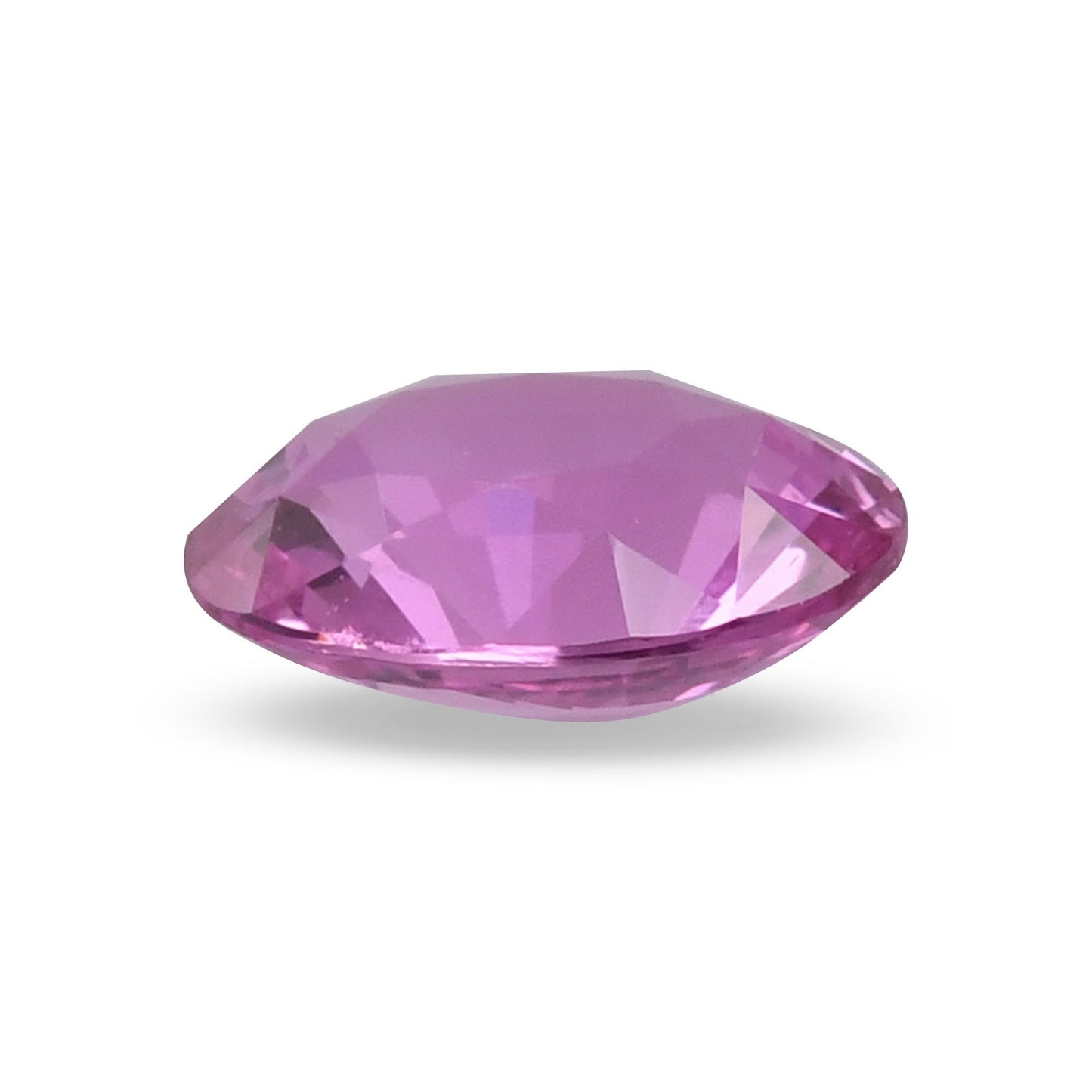 1,62 Karat rosa ovaler Saphir