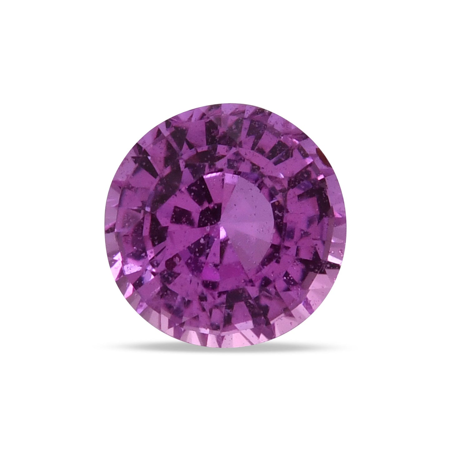 1,06 Karat rosa runder Saphir