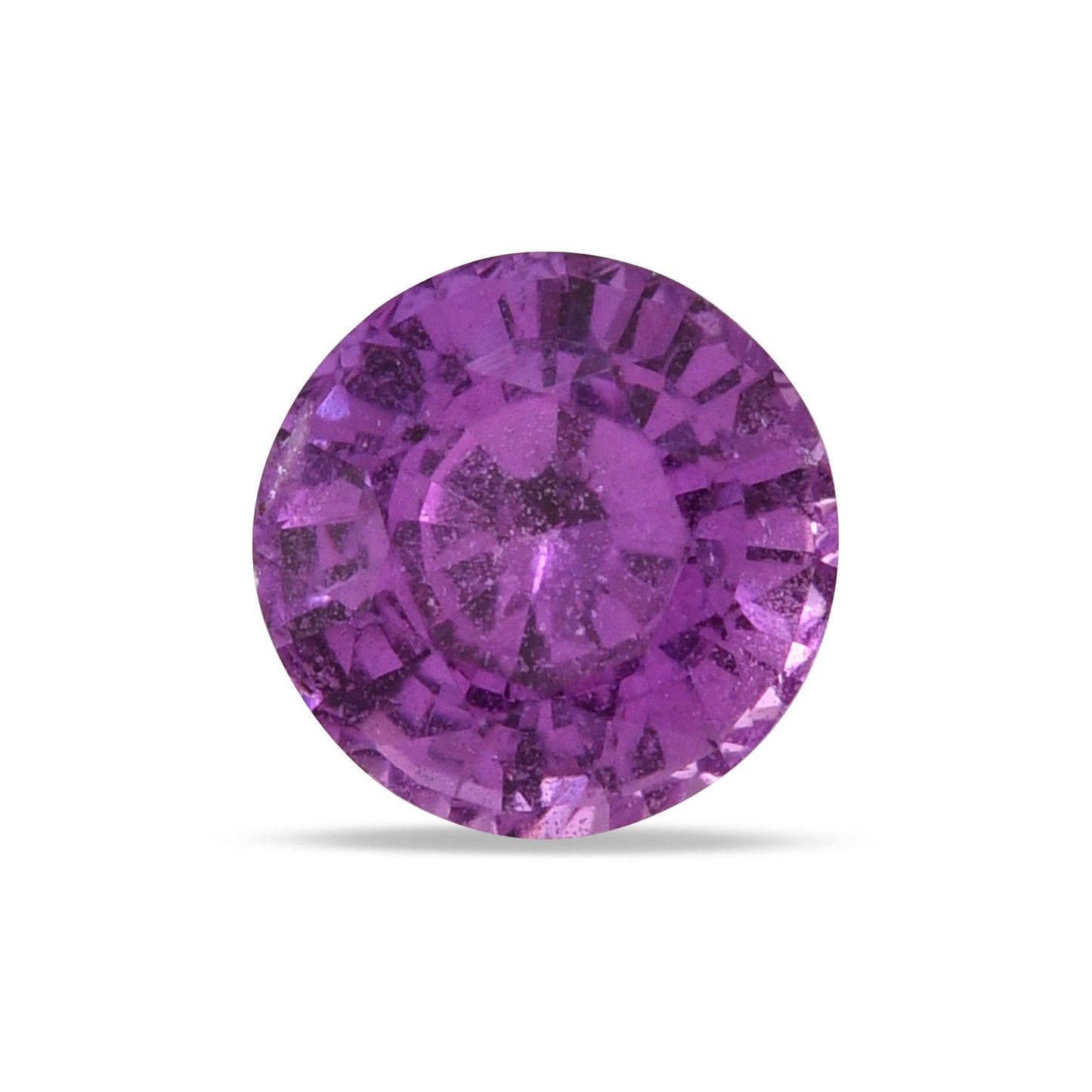 1,05 Karat rosa runder Saphir